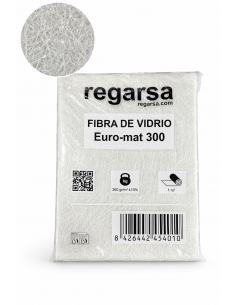 Fibra de vidrio MAT 300 - 1m2