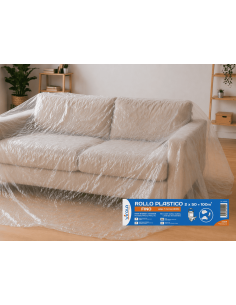 Rollo Plástico fino 100 m2... 2